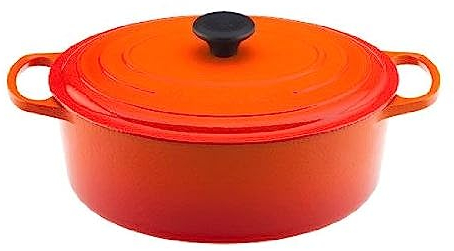 Cocote en fonte émaillée Le Creuset Signature environ 17 cm - Ovale - Plat français qui va au four