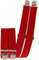 Harrys-Collection Herren Hosenträger 4 Extra Starken Clips uni, Farben:rot