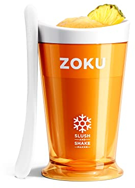 ZOKU Machine et à secouer Fondue-/Shake-Maschine, Kunststoff, Orange, 235ml
