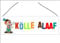 Creativ Deluxe Türschild-Wandschild-Vintage-Shabbylook Kölle Alaaf
