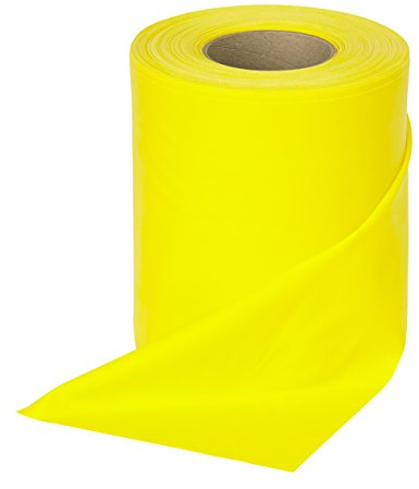 Rolyan Energising Exercise Bands, High-Quality Exercise Bands in Various Lengths and Progressive Resistance Levels for Enhanced Strength, Range of Motion, and Coordination, Yellow, Light, 46m