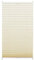 GARDINIA EASYFIX Plissee ohne Bohren, Zum Klemmen, Blickdichtes Falt-Rollo, Inkl. Aller Montage-Teile, 2 Bedienschienen, Creme, 90 x 130 cm