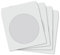 CD Paper Sleeves White with Window and Flap ALL QUANITIES (10)