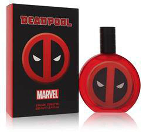 Marvel DEADPOOL 3.4 OZ EAU DE TOILETTE SPRAY NEW in Box for Children
