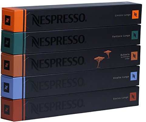 Nespresso Lungo original Lot de 50 lungos