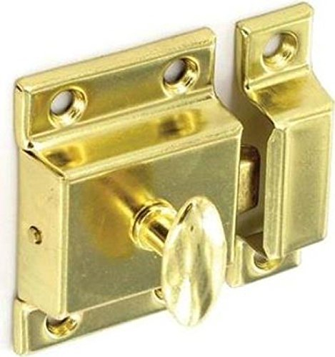 Securit Messing vergoldet Schrank Drehen (Verriegelung) mit Schrauben