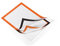 Durable Info-Rahmen Duraframe (A4, selbstklebend mit Magnetverschluss) 2 Stück, orange, 487209