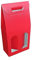 Lucgel Scatola Regalo Porta 2 Bottiglie Vino/Olio 750ml, Cartoncino Onda Rosso, 180x90x390mm - 20 pezzi -