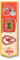 YouTheFan NFL Kansas City Chiefs 3D Banner, 15,2 x 48,3 cm, Pfeilspitzen-Stadion, Team-Farben, One Size