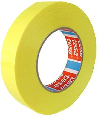 Tesa 4289 Strapping-Klebeband Felgenband Umreifungsband für Fahrradfelge Tubeless Länge 66m, Breite von 6-50mm (15mm x 66m)