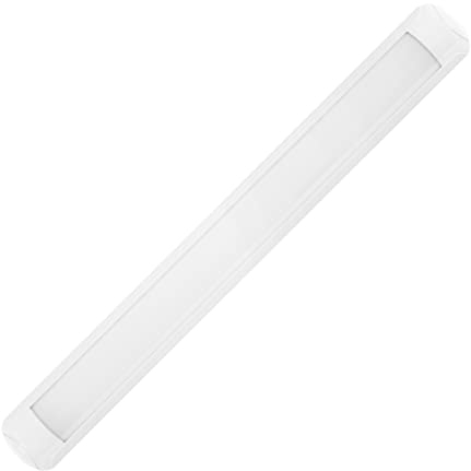 REV FLAXX LED Deckenleuchte, Büro Lampe, Deckenlampe LED, 120 x 13,5 x 4,6cm - 32W, 2800lm, 4000k, weiss