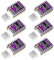 6pcs drv8825 Stepstick Stepper Motor Schrittmotortreibermodul mit Kühlkörper für 3D-Drucker RepRap 4 RAMPS1.4