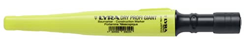 LYRA L4474102, DRY PROFI GIANT Baumarker, inkl. Spitzerpapier und Clip für alle Oberflächen