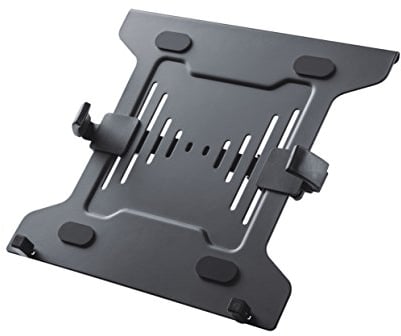 conecto, adattatore VESA per notebook e laptop, superficie di contatto 30 x 22,5 cm, capacità di carico: massimo 9 kg, VESA 75x75 e 100x100, nero