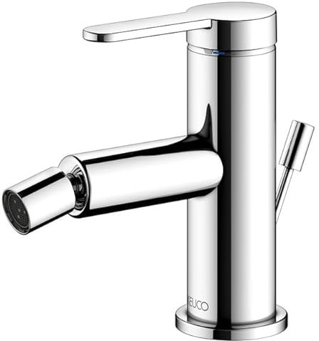 Keuco Einhebelmischer für Bidet IXMO 59509 m.Zug.-Ablgrt. Flat, Rosette r/e verchromt