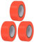 PATIKIL Segnalazione Nastro 1x98', 3pz PVC Non-adesivo Neon Marcatura Nastro per Albero Sondaggio Confini Esterni Sentiero, Arancione