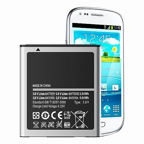 Batteria di ricambio per Samsung Galaxy S3 Mini GT-i8190|Ace 2 GT-i8160|S7568|S Duos GT-S7562|S7568
