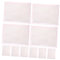 Amosfun 100st Pinkelpads Für Katzen Pinkelpads Für Hunde Hundeunterlagen Haustierunterlagen Für Hunde Haustierzubehör Welpen-Pads Pet Pee Pad Einweg Pet Pee Pads Vlies Hundematte Deodorant