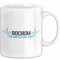 Bochum Tasse Herzschlag Herz Ruhrpott Kohle Heimat Bochum Stadt Pulsschlag Aus Stahl Kaffee-Becher (Weiß)