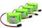 YUTSUJO (4-Pack) 6V 1500mAh 2/3A NiMH Receiver Battery Pack for RC Trucks, RC Cars, RC Hobby Electronics, Side by Side Hump Battery Pack, Hitec Connector, Rechargeable