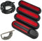 GTIWUNG 4 Pièces Trottinette Roue Couverture Réflecteur Bande, Caches vis en Plastique Roue pour Trottinette, Rouge