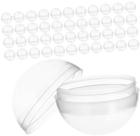 Toyvian 100stücke Runde Gumball Kapseln Transparente Leere Spielzeugkapseln Für Kaugummiautomaten Für Party-Accessoires Und Sammlungen