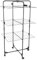 Beldray 30 Metre Tower Airer – 3 Tier Clothes Horse, Space Saving, Foldable Maiden, 10 Hanger Holes, Easy Manoeuvre with Locking Wheels, 15kg Max Load, For Families, Laundry Hanger Drying Rack