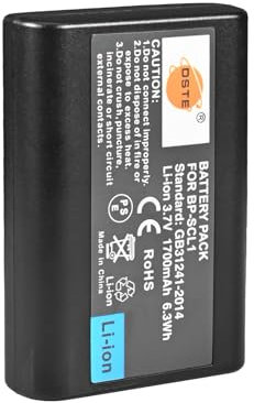 DSTE BP-SCL1(3.7V/1700mAh) Li-Ionen Akku Kompatibel für Leica MM,M9,M8,M9-P,M8.2, ME/M-E,M9-M Kamera