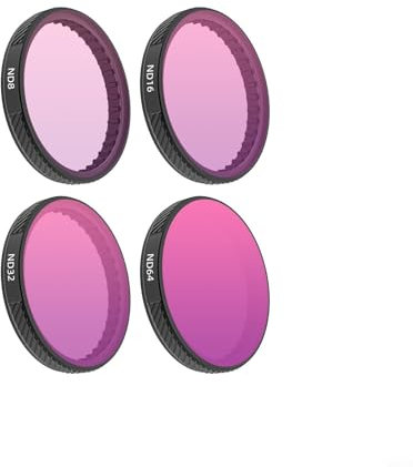 Vereinfachen Sie Ihre Fotografie-Ausrüstung. Entdecken Sie die neuesten verstellbaren Filter für OSMO Action 5 (ND-4PC)