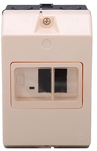 Garosa Boîte de Disjoncteur, Boîtier Ignifuge ABS avec Fonction de Rejet de Paume, étanche pour GV2 MC02 et GV2 ME