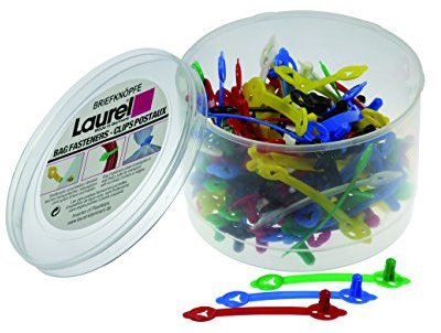Laurel Briefknopf Sigma aus Polyethylen, 48 mm, grundfarben sortiert, 0204-95