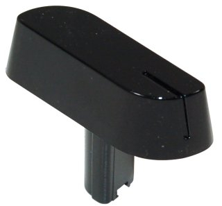 Genuine DE DIETRICH Backofen Schwarz Drehknopf 76X4659