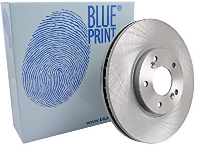 Blue Print ADH24355 Brake Disc Set (2 Brake Disc) front, internally ventilated, No. of Holes 5