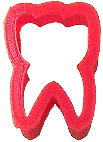 Mini Zahn plast-clusive Cookie Cutter 3,2 cm pc0246