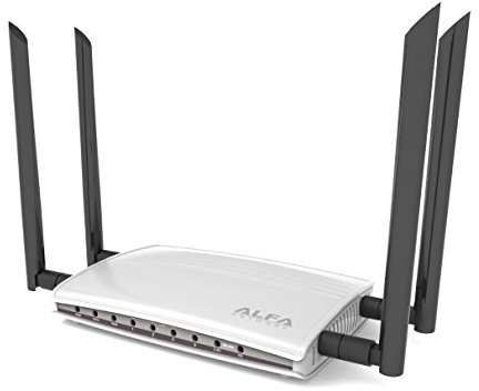 ALFA NETWORK AC1200R 802.11AC AC1200 Wide-Range WI-FI Router