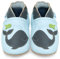 Scarpe Bambino Scarpe Neonato in Morbida Pelle - Balena - 12-18 Mesi