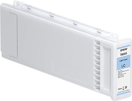 Epson C13T800500 Tintenpatronen, kompatibel SureColor SC-P10000/SC-P20000, Hellcyan