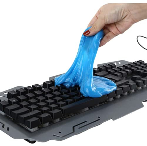 Generise Dust Removing Gel - Magic Cleaner Putty Super Sticky Jelly Reusable | Dirt Cleaning for your Remote Control, Keyboard, MobileTelephone (X2 PACK)