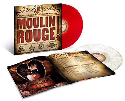 Moulin Rouge - Music from Baz Luhrmann's Film - Exclusive Red & Clear Colored [Condition-Mint/NearMint]