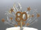 Cake Spray Explosion Cake Topper Stars On Wires Hearts on Wires Birthday Cake Decoration Personalised Glittered or Non-Glittered Any Age 16th 18th 21st 30th 40th 50th 60th 70th 80th 90th 100th 007
