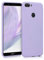 kwmobile Custodia Compatibile con Huawei Enjoy 7S / P Smart (2017) Cover - Back Case per Smartphone in Silicone TPU - Protezione Gommata - lavanda