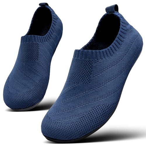 Sosenfer hausschuhe Damen Herren Bequem pantoffeln rutschfest Slip on Flache hüttenschuhe cozy slippers Unisex-SHLAN-37