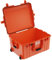Peli 1607 Air Leichter Extrem Bruchsicherer Trolley für Drohne und Kamera Equipment, Wasser- und Staubdicht, 63L Volumen, Ohne Schaumstoffeinlage, Farbe: Orange
