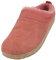 HAFLINGER Lammfellclog Snowbird Filzpantoffel Hausschuh Orange (Zimt 12), Gr 39