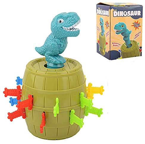Pop Up Classic Action-Spiel für Kinder, Pop Up Pirat, Familie, Vorschulspiel, Jurassic World Spiele, Action-Spiel für Kinder 4, 5, 6, 7, 8 Jahre alt