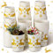 Hotop 100 Stück 266 ml Weihnachten Einwegbecher Weihnachten Pappbecher Gold Kaffeetassen Heiße Schokolade Kakao Tasse Weihnachten Party Supplies Gold Elch Schneeflocke Weihnachten Tassen für Party