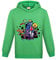 Forlcool Rainbow Merch Boys & Girls Cotton Hoodies for Kids 3-13 Years (Green, 9-10 Years)