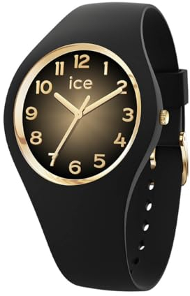 Ice-Watch - ICE glam secret Black - Schwarze Damenuhr mit Plastikarmband - 021510 (Small +)