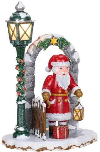 Hubrig Winterkinder Weihnachtsmann - elektrisch - 15cm