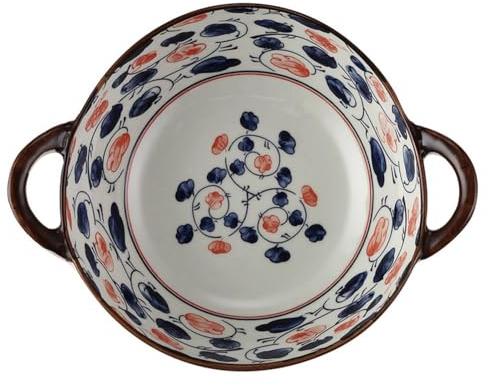Flcivsh Scodella in Ceramica per Insalata A Casa Scodella per Noodles Grigliati da Casa Scodella per Ramen in Ceramica A Forma Irregolare da Casa, F